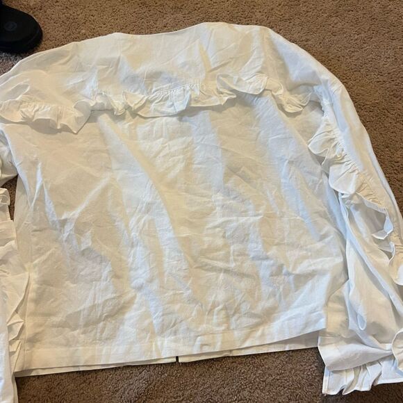 NWT commense white blouse small - Picture 10 of 10